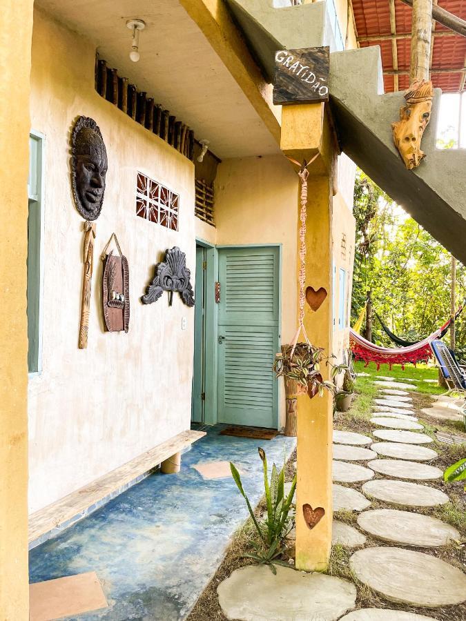 Eco Hostel Bosque Di Barro Velha Boipeba Екстер'єр фото
