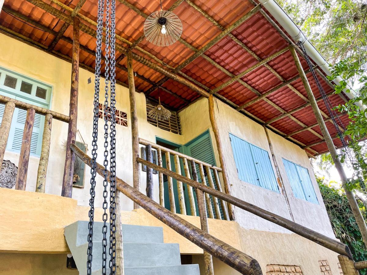 Eco Hostel Bosque Di Barro Velha Boipeba Екстер'єр фото