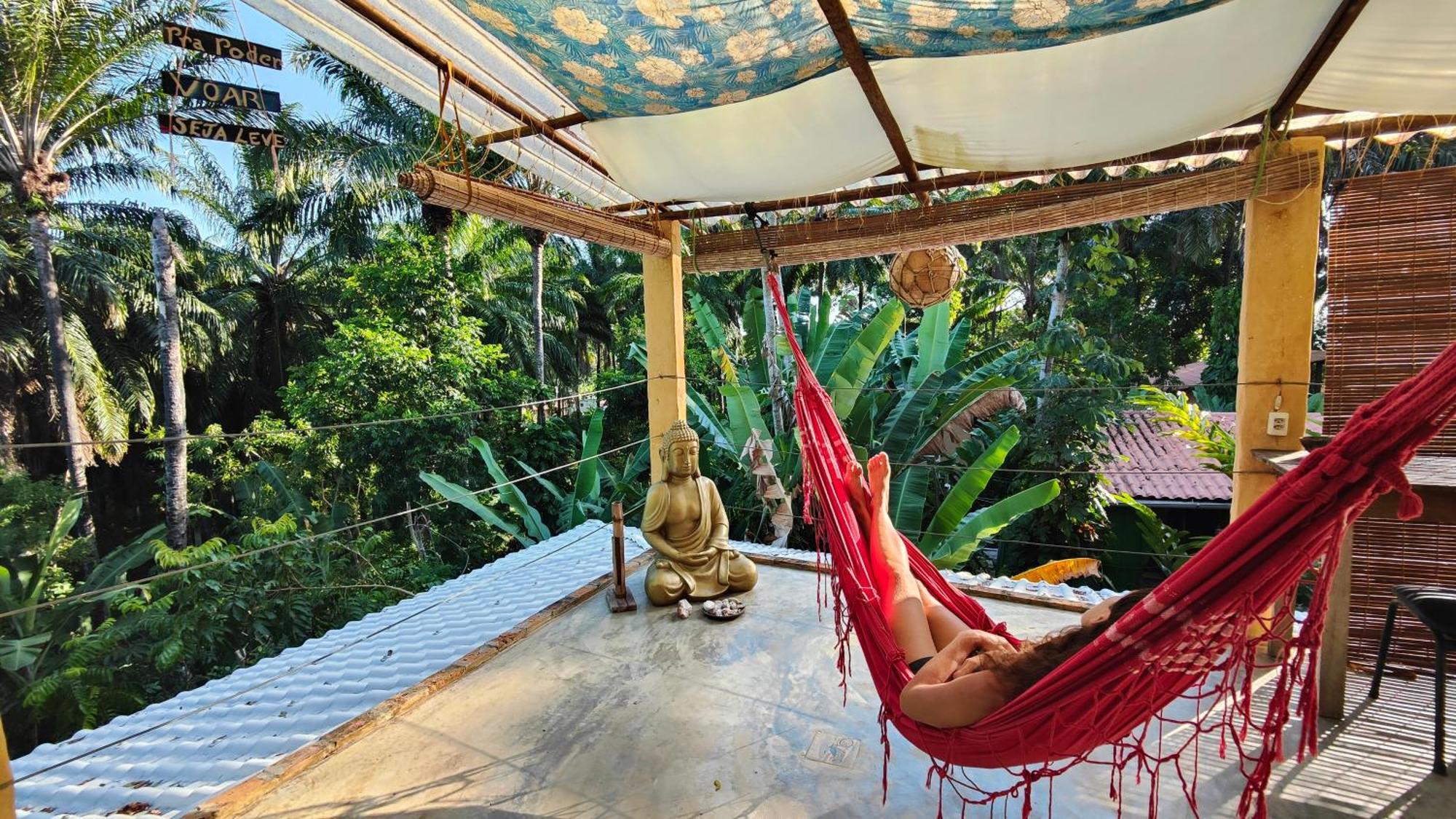 Eco Hostel Bosque Di Barro Velha Boipeba Екстер'єр фото